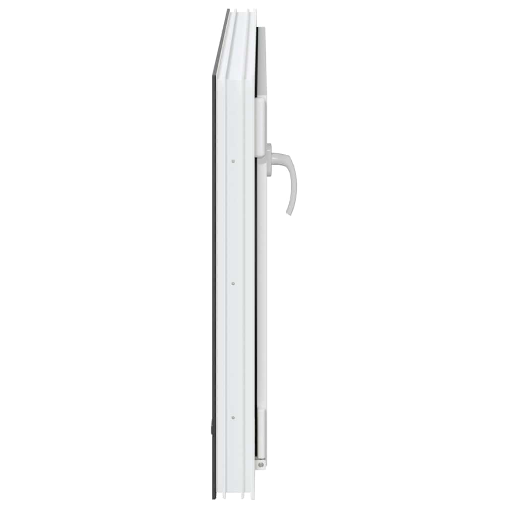 vidaXL Finestra da cantina "RISOR" 100x60 cm anta-ribalta DIN sinistra antracite