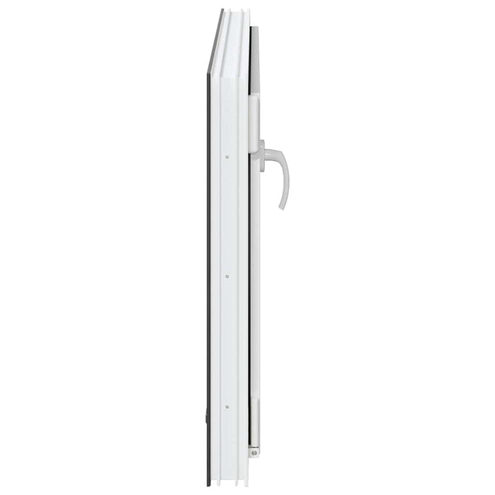 vidaXL Finestra da cantina "RISOR" 100x60 cm anta-ribalta DIN sinistra antracite