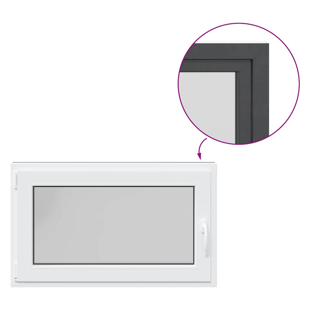 Finestra Seminterrato RISOR 100x70 cm Anta Ribalta DIN Sinistra 4108454