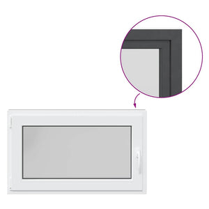 Finestra Seminterrato RISOR 100x70 cm Anta Ribalta DIN Sinistra 4108454