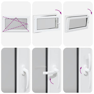 Finestra Seminterrato RISOR 100x70 cm Anta Ribalta DIN Sinistra 4108454