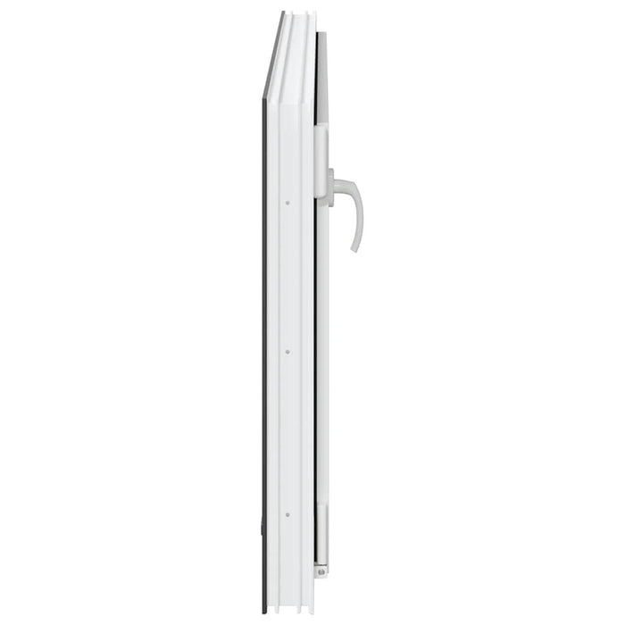 Finestra da cantina "RISOR" 110x50 cm anta-ribalta DIN sinistra antracite