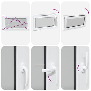 Finestra Seminterrato RISOR 110x60 cm Anta Ribalta DIN Sinistra 4108458