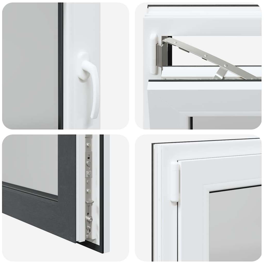 Finestra Seminterrato RISOR 110x60 cm Anta Ribalta DIN Sinistra 4108458