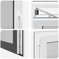 Finestra Seminterrato RISOR 110x60 cm Anta Ribalta DIN Sinistra 4108458