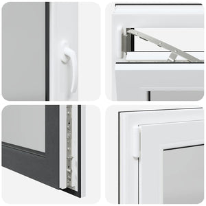 Finestra Seminterrato RISOR 110x60 cm Anta Ribalta DIN Sinistra 4108458