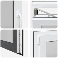 Finestra Seminterrato RISOR 120x60 cm Anta Ribalta DIN Sinistra 4108462