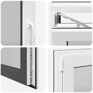 Finestra Seminterrato RISOR 120x60 cm Anta Ribalta DIN Sinistra 4108462