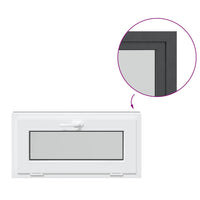 Finestra Seminterrato RISOR 80x40 cm Tilt 3 Vetri Antracite 4108464