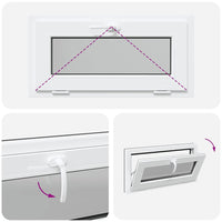 Finestra Seminterrato RISOR 80x40 cm Tilt 3 Vetri Antracite 4108464