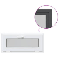 Finestra Seminterrato RISOR 90x40 cm Tilt 3 Vetri Antracite 4108465