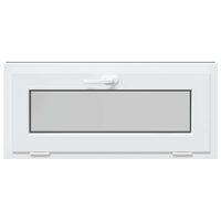 vidaXL Finestra Seminterrato RISOR 90x40 cm Tilt 3 Vetri Antracite