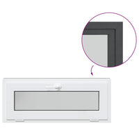 Finestra Seminterrato RISOR 100x40 cm Tilt 3 Vetri Antracite 4108466