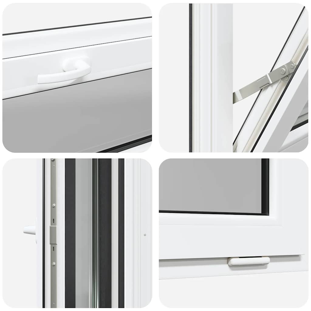 Finestra Seminterrato RISOR 100x40 cm Tilt 3 Vetri Antracite 4108466