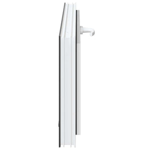 vidaXL Finestra Seminterrato RISOR 110x40 cm Tilt 3 Vetri Antracite