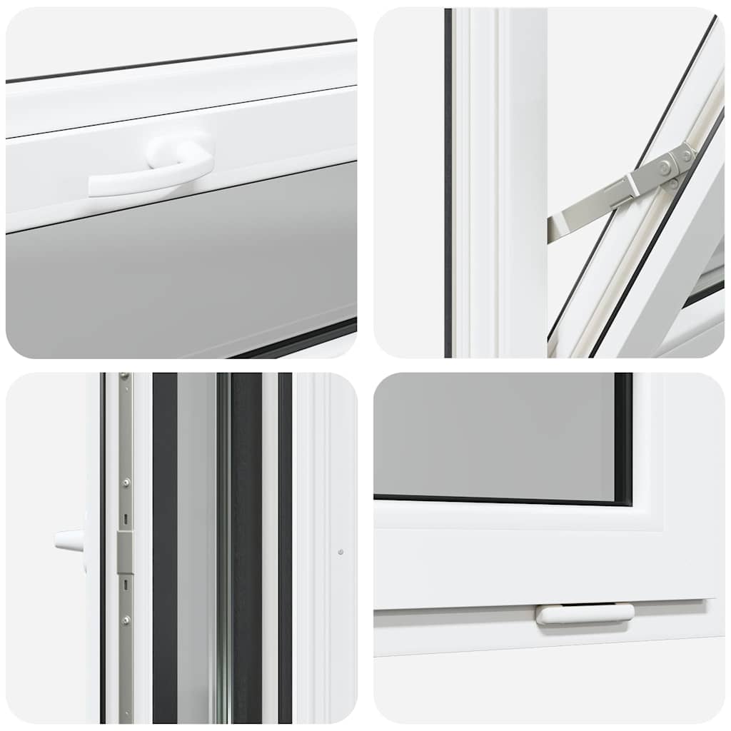 Finestra Seminterrato RISOR 110x40 cm Tilt 3 Vetri Antracite 4108467