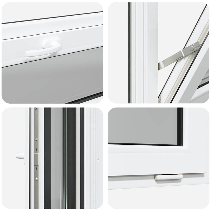 Finestra Seminterrato RISOR 110x40 cm Tilt 3 Vetri Antracite 4108467