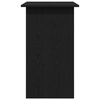vidaXL Scrivania Rovere Nero 80x45x74 cm in Legno Multistrato