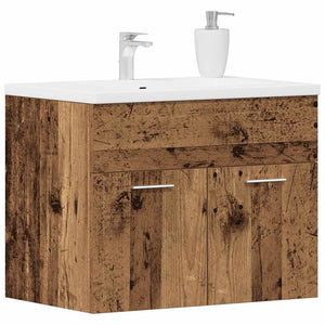 Mobile Lavabo Bagno Legno Antico 60x38,5x46 cm in Truciolato 862023
