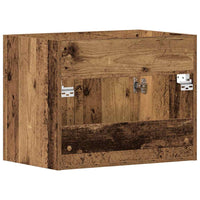 Mobile Lavabo Bagno Legno Antico 60x38,5x46 cm in Truciolato