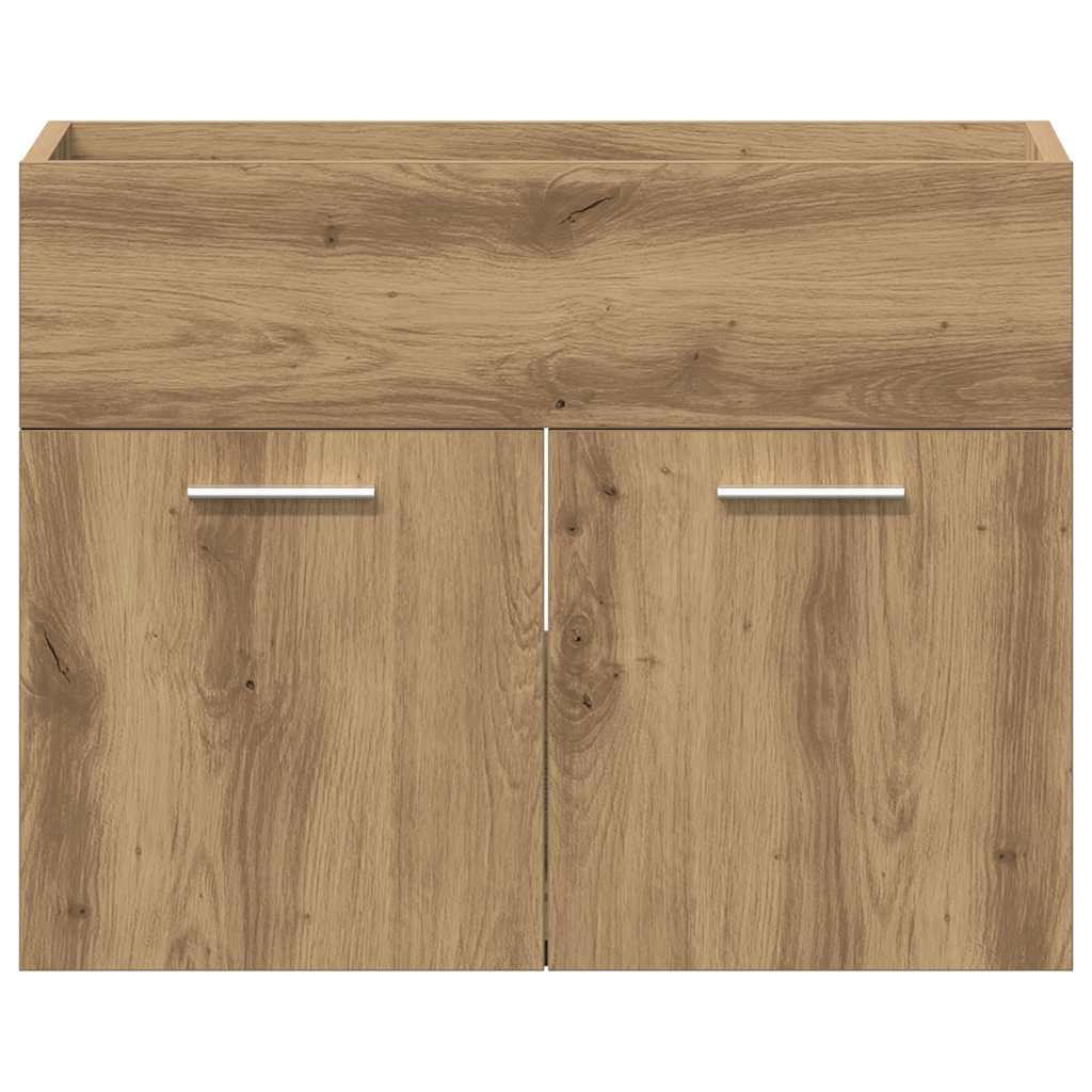 Mobile Lavabo Bagno Rovere Artigianale 60x38,5x46 cm Truciolato 862024