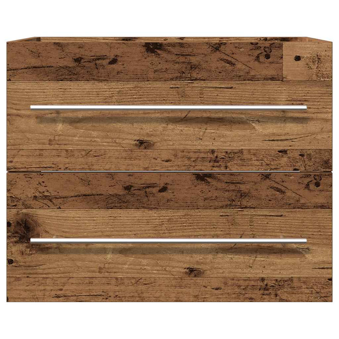 Mobile Lavabo da Bagno Legno Antico 60x38,5x48 cm in Truciolato 862026