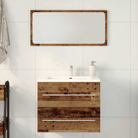 Mobile Lavabo da Bagno Legno Antico 60x38,5x48 cm in Truciolato 862026