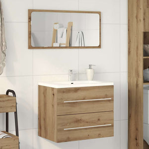 Mobile Lavabo Bagno Artigianale 60x38,5x48 cm Legno Multistrato 862027