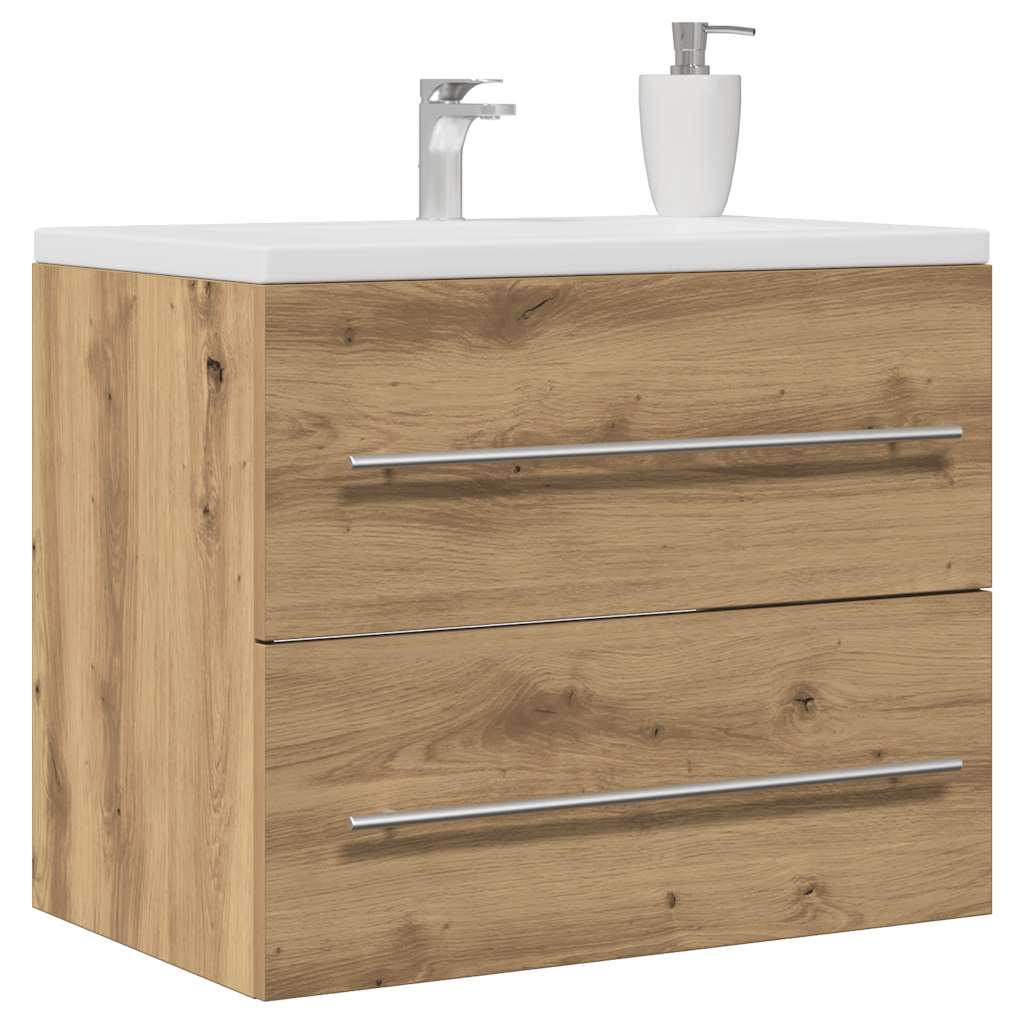 Mobile Lavabo Bagno Artigianale 60x38,5x48 cm Legno Multistrato 862027