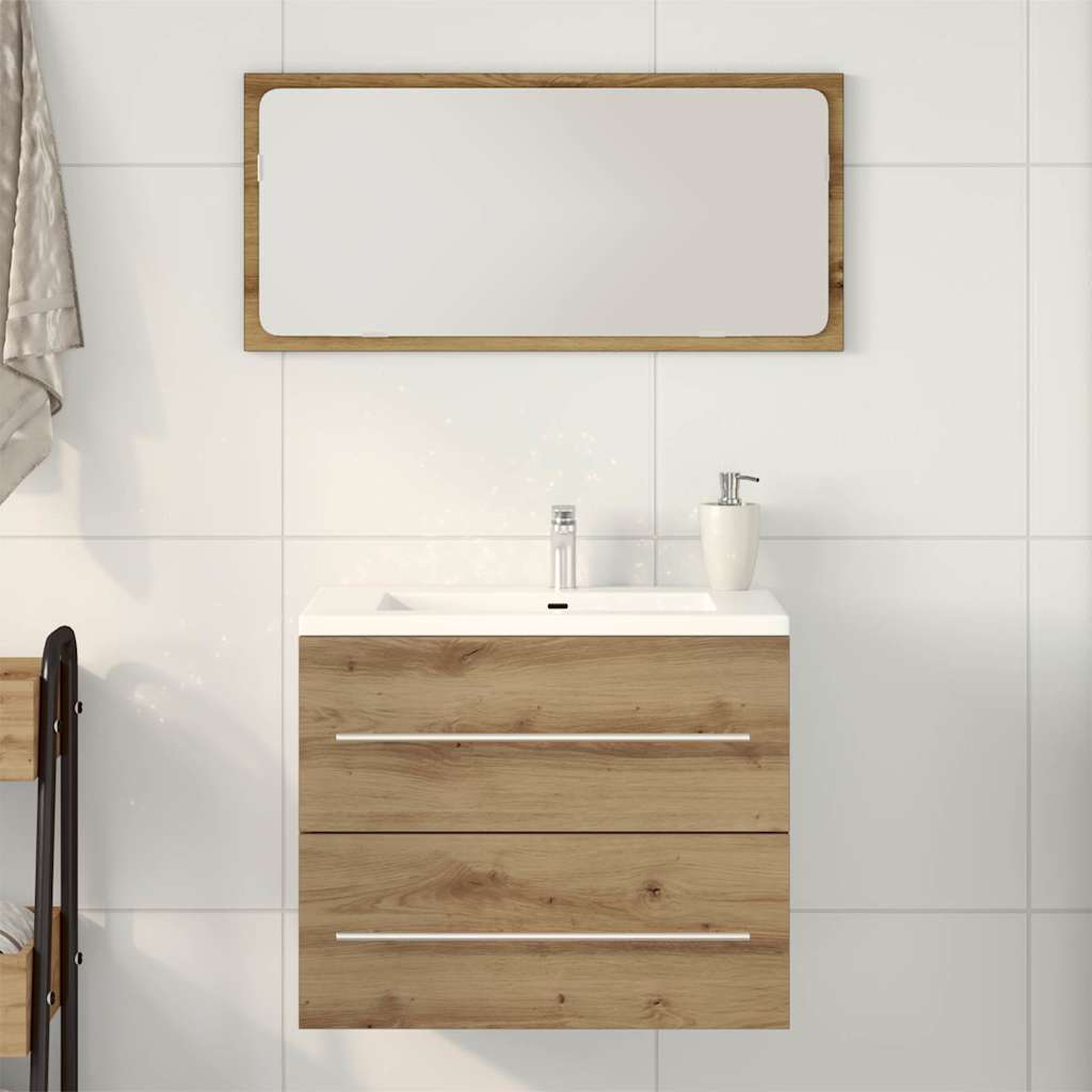 Mobile Lavabo Bagno Artigianale 60x38,5x48 cm Legno Multistrato 862027