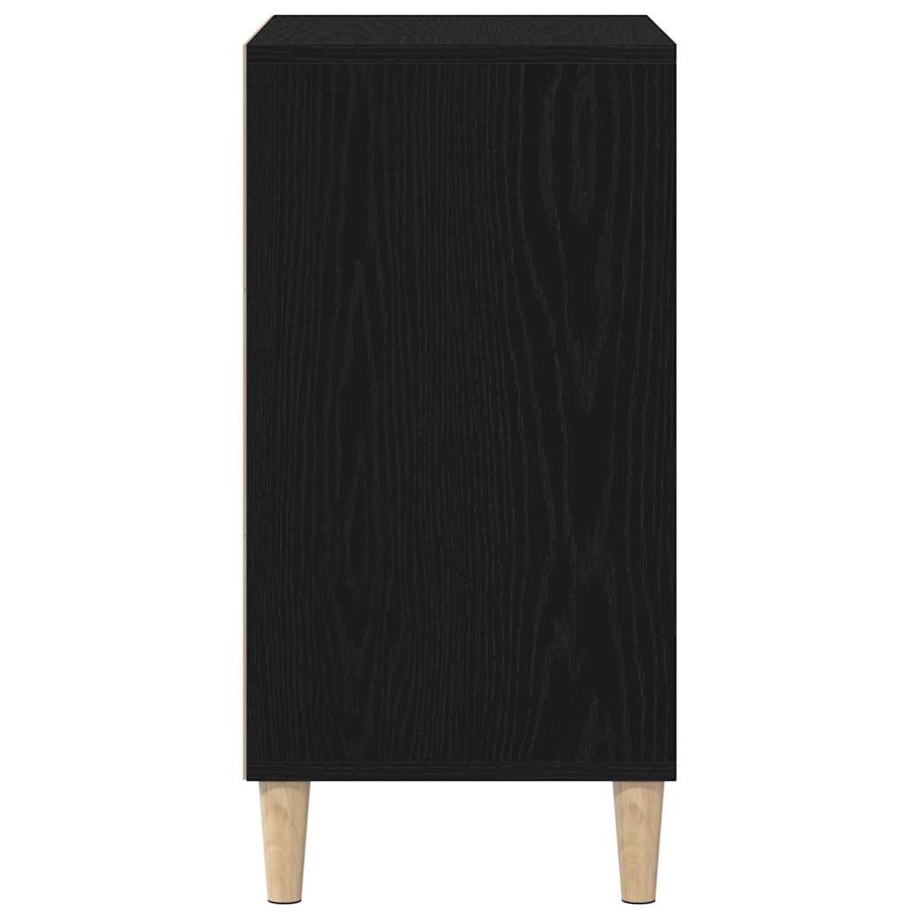 Credenza Rovere nero 57 x 35 x 70 cm Legno multistrato 862043