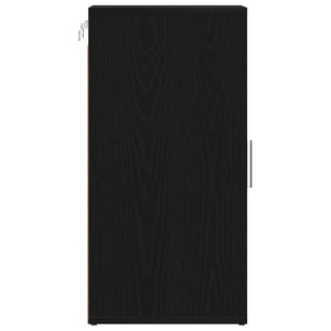 Scarpiere 2 pz Rovere Nero 32x35x70 cm in Legno Multistrato 862076