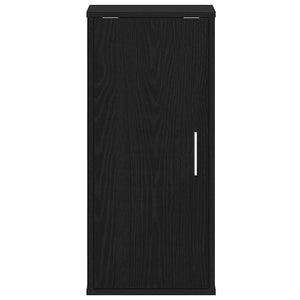 Scarpiere 2 pz Rovere Nero 32x35x70 cm in Legno Multistrato