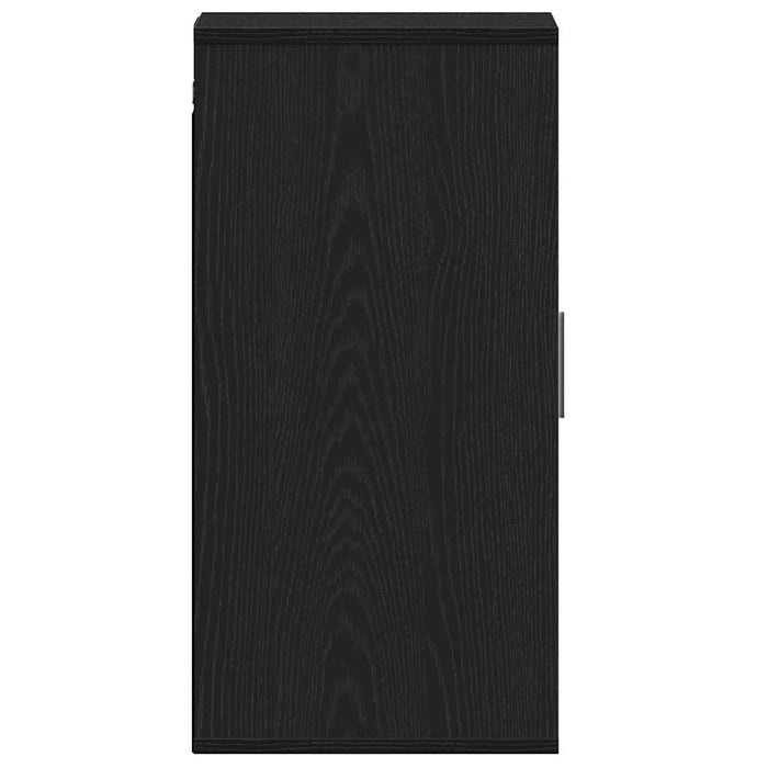 Scarpiere 2 pz Rovere Nero 32x35x70 cm in Legno Multistrato