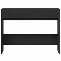 Scrivania Rovere Nero 101x50x76,5 cm in Legno Multistrato