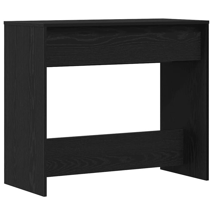 Tavolino Consolle Rovere Nero 89x41x76,5cm Legno Multistrato 862081