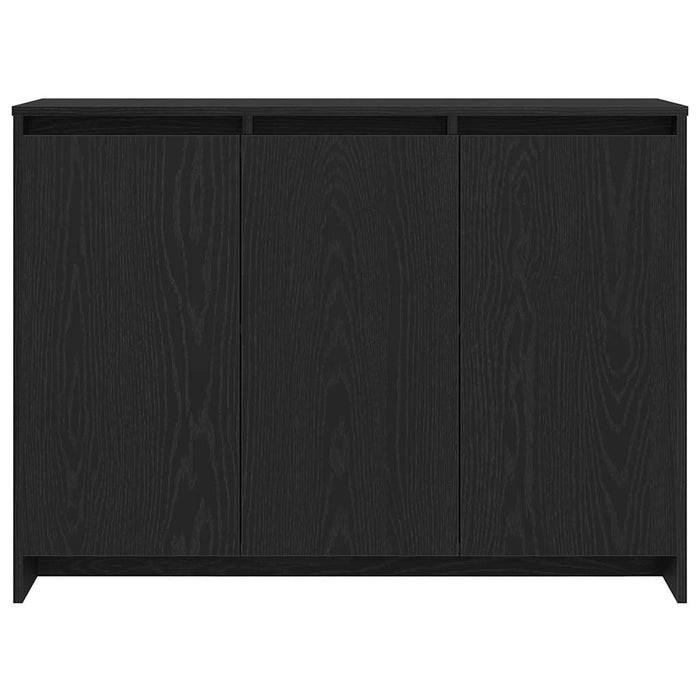 Credenza Nero 102 x 33 x 75 cm Legno multistrato 862084