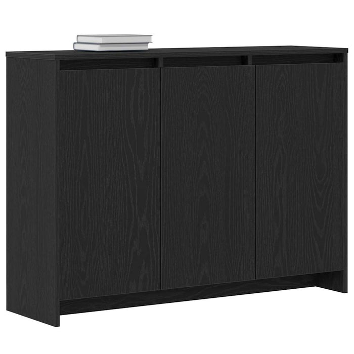 Credenza-Buffet-Armadio da cucina Nero 102 x 33 x 75 cm Legno multistrato