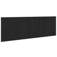 Testiera del letto con testiera Rovere Nero 160 x 1.5 x 80.5 cm 862085
