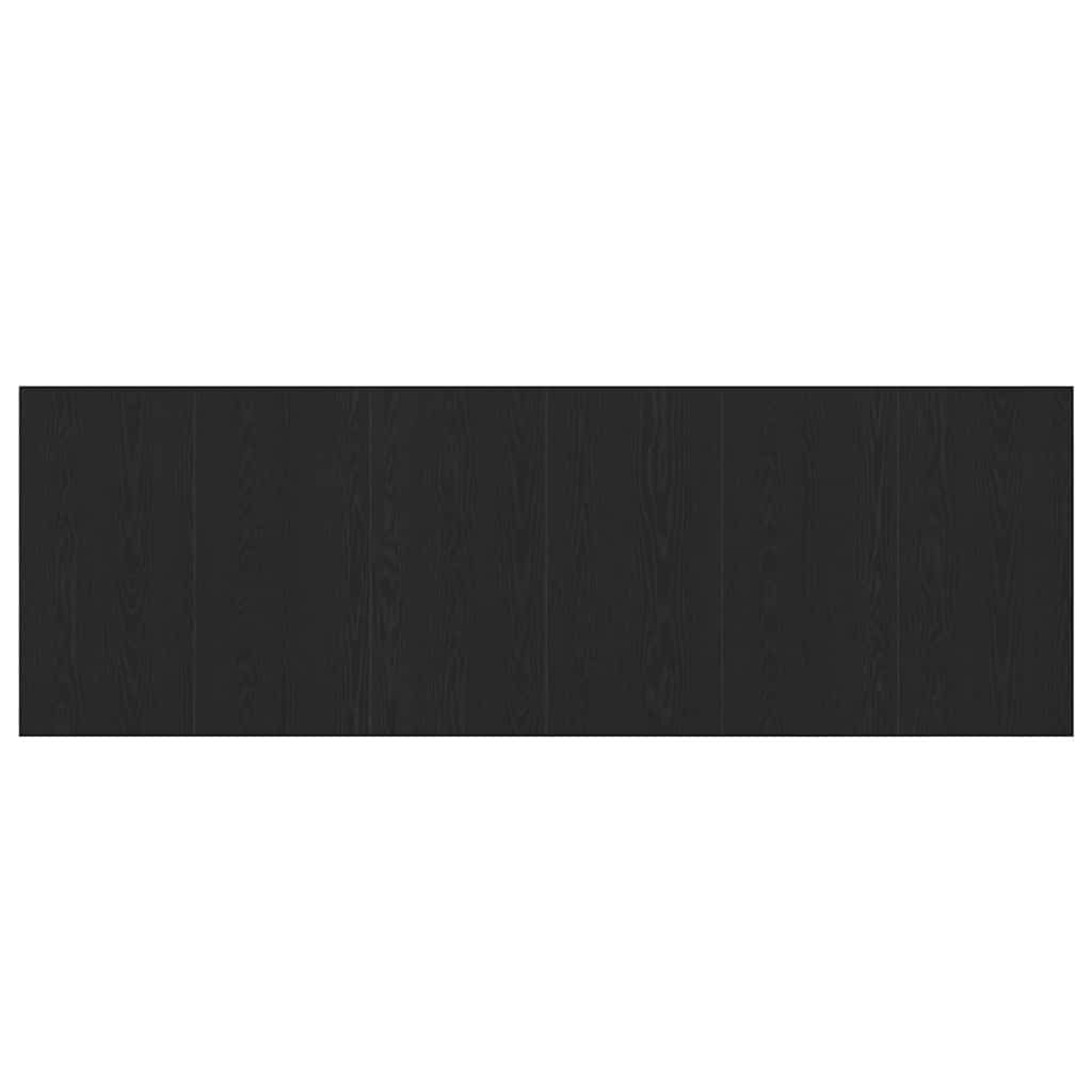 Testiera del letto con testiera Rovere Nero 160 x 1.5 x 80.5 cm 862085