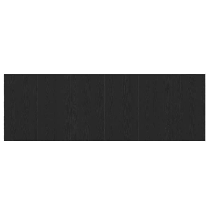 Testiera del letto con testiera Rovere Nero 160 x 1.5 x 80.5 cm 862085