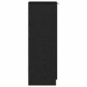 Scarpiera Rovere nero 29.5 x 35 x 101 cm Legno multistrato 862101