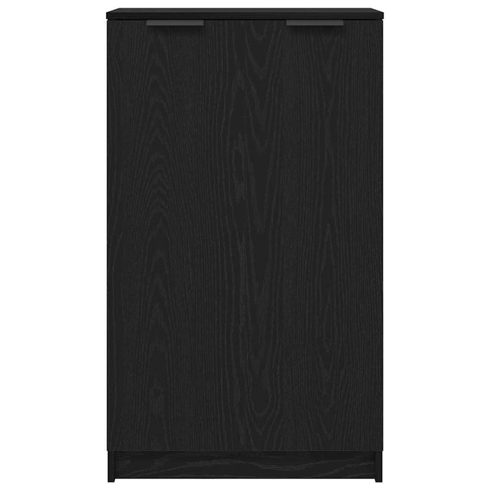 Scarpiera Rovere nero 59 x 35 x 100 cm Legno multistrato 862102