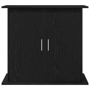 Supporto per Acquario 81x36x73 cm Legno Multistrato Rovere Nero