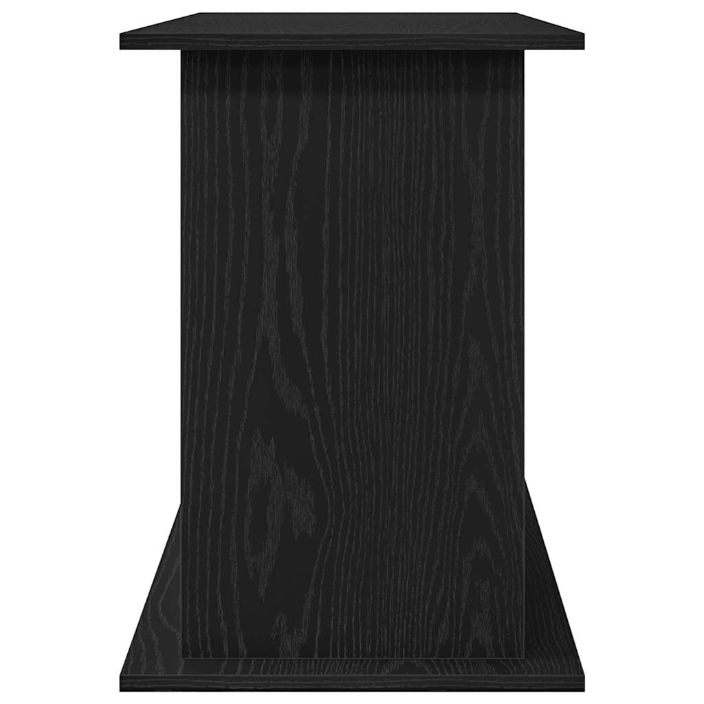 Supporto per acquario in rovere nero 101x41x58 cm in legno ingegnerizzato 862153