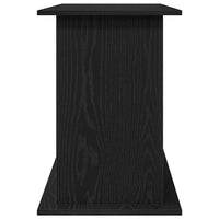 Supporto per acquario in rovere nero 101x41x58 cm in legno ingegnerizzato 862153