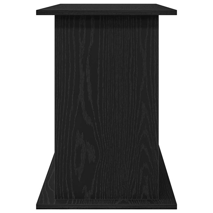 Supporto per acquario in rovere nero 101x41x58 cm in legno ingegnerizzato 862153