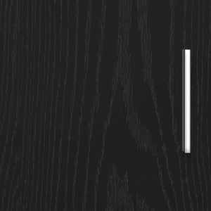 Supporto Acquario 101x41x58 cm Legno Multistrato Rovere Nero