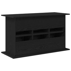vidaXL Supporto Acquario 101x41x58 cm Legno Multistrato Rovere Nero