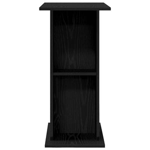 vidaXL Supporto per Acquario 60,5x36x72,5cm Multistrato Rovere Nero